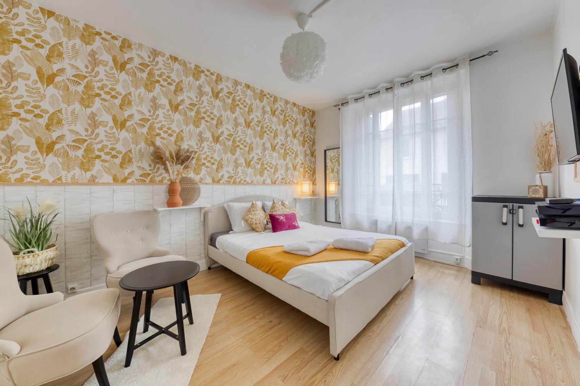Studio Cosy Proche Paris, Stade De France Pierrefitte-sur-Seine Kültér fotó