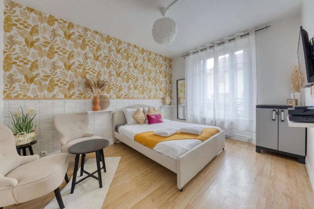 Studio Cosy Proche Paris, Stade De France Pierrefitte-sur-Seine Kültér fotó